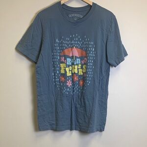 Oliverotis Men's Blue Graphic Tee